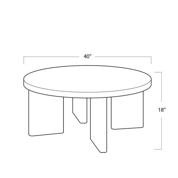 Fraya Round Cocktail Table - Live from Detroit™